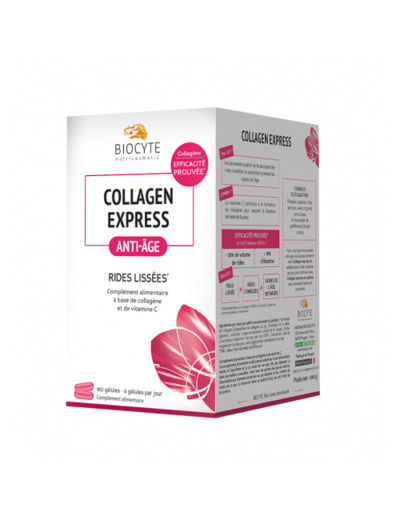 Collagen Express 180 Gelules Biocyte