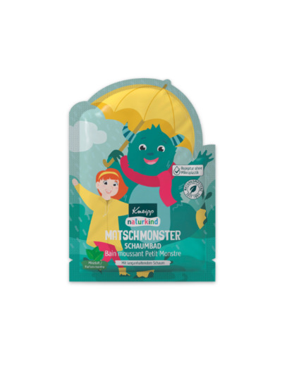 Bain moussant Petit Monstre Menthe 40ml Nature Kids Kneipp
