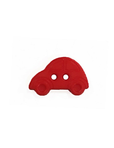 Bouton enfant - Voiture rouge