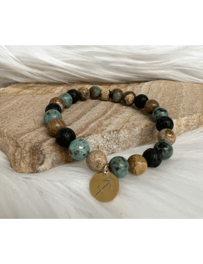 BRACELET SIGNE ASTROLOGIQUE SAGITTAIRE