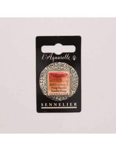 Peinture Aquarelle Extra-Fine Sennelier, 641 Orange Sennelier S2