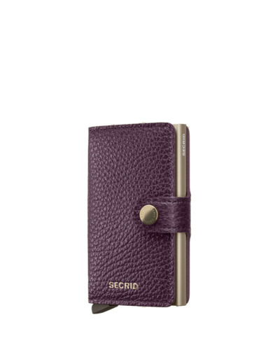 Secrid Miniwallet Pebble Porte-Cartes Grape