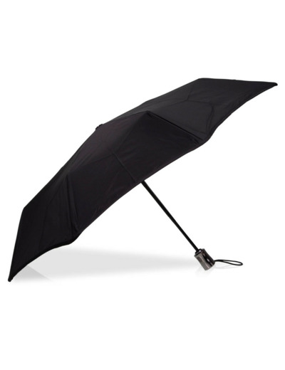 Isotoner Parapluie Pliant X-TRA Solide Auto Noir