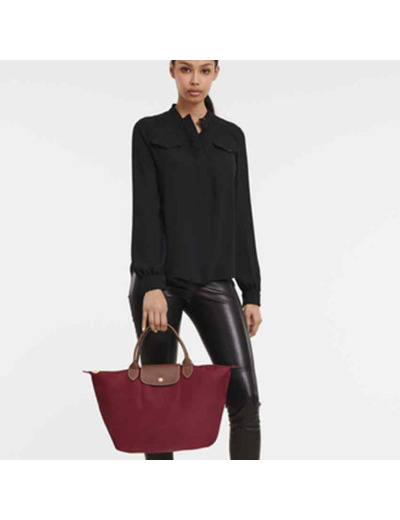 Longchamp Le Pliage Original Sac A Main M Rouge