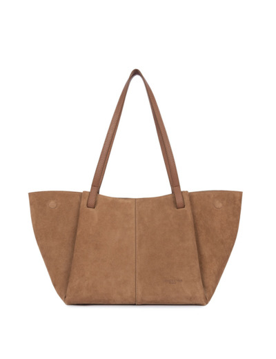 Lancaster Suède Sac Cabas 530-58 Camel
