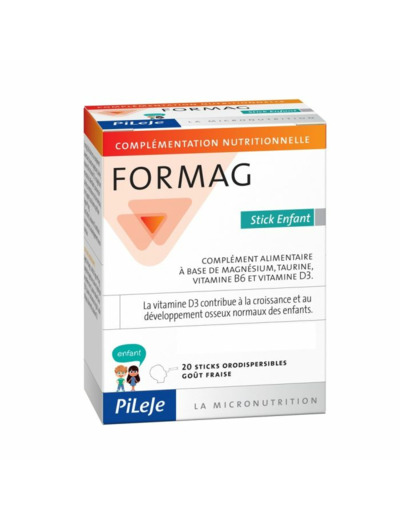 Formag Enfant 20 Sticks Orodispersibles Pileje