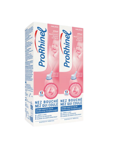 Spray Nasal 2x100ml Bebes Prorhinel