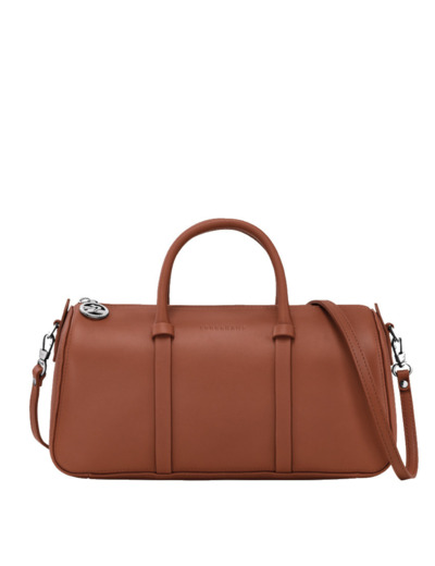 Longchamp Daylong Sac à main M Cuir Cognac