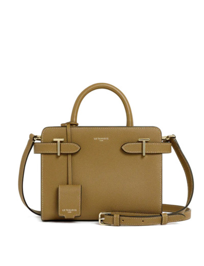 Le Tanneur Emilie Petit Sac À Main En Cuir Signature T Roseau