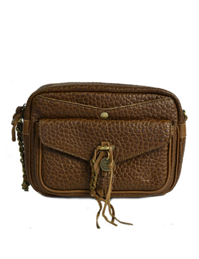 Mila Louise Orélia E Sac Porté Travers Ocre