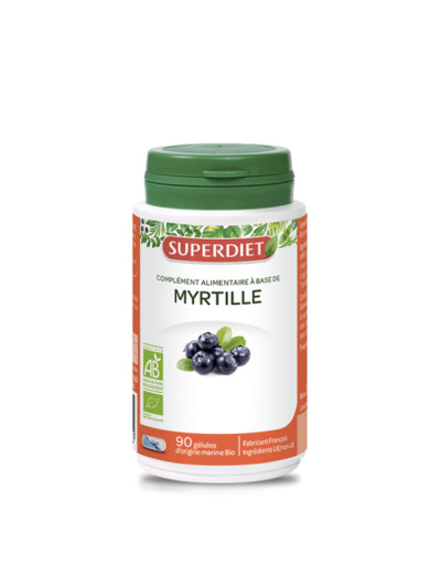 Myrtille Bio 90 Gelules Superdiet
