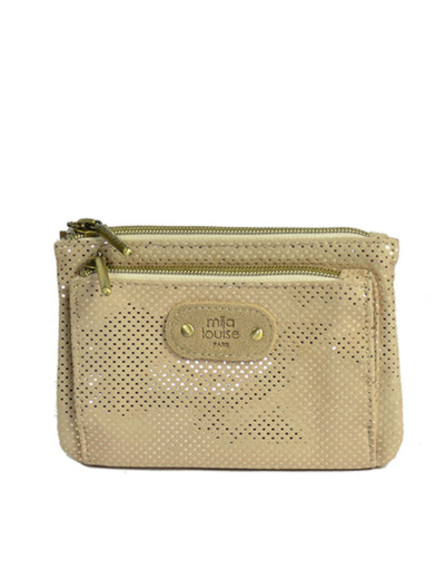 Mila Louise Paloma DS Porte-Monnaie Pois Creme