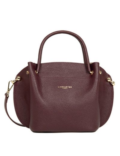 Lancaster Foulonne Double Sac A Main Louisa 470-18 Bordeaux Foncé