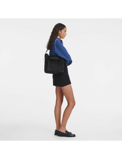 Longchamp 3D Sac épaule M Noir