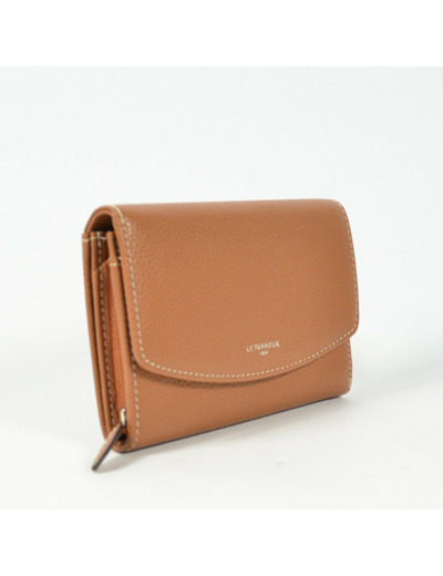 Le Tanneur Sophie Portefeuille en Cuir Tan