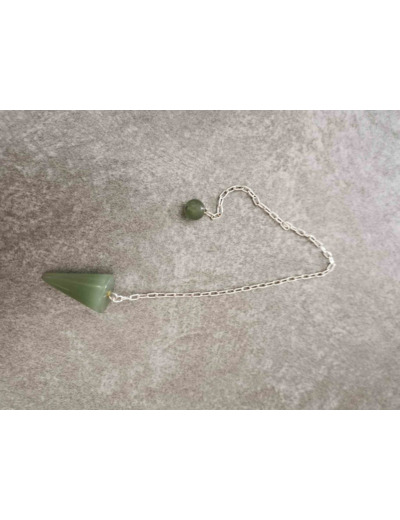 Pendule en aventurine verte