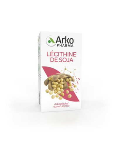 AKG LECITHINE DE SOJA BIO 45CAPS