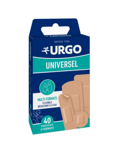 URGO UNIVERSEL BT 40 PANSEMENTS