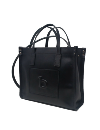 Berthille Anouchka Cuir Sac A Main Noir