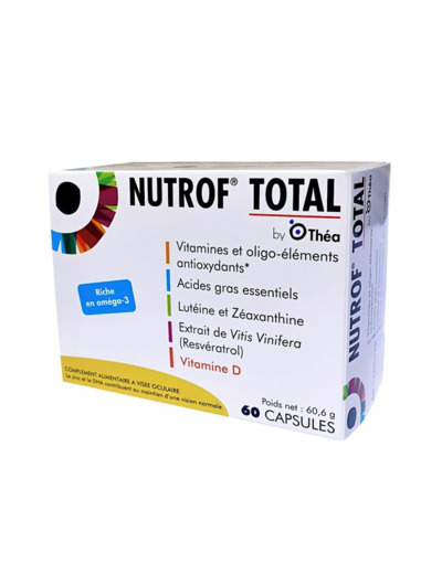 Nutrof Total Visée oculaire 60 Capsules Thea