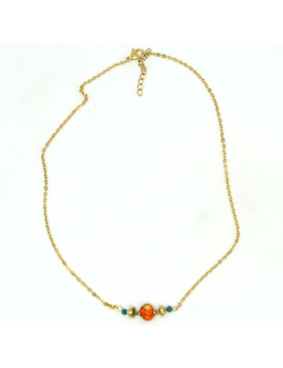 Collier ras de cou PAPAYA