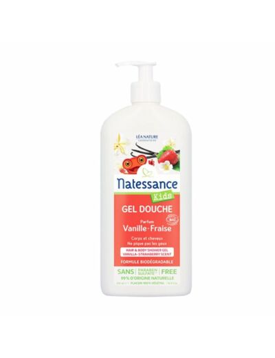 NATESSANCE GEL DCH COR/CHV VAN/FRAI 500ML