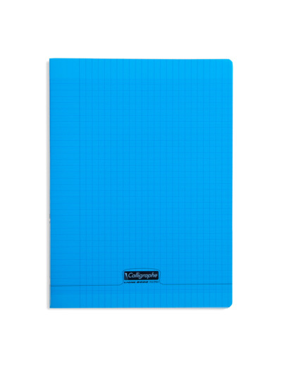 Cahier 24x32 - 96 pages - Séyès - Polypro bleu