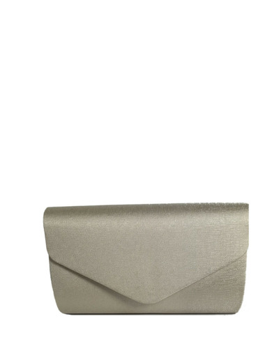 Farfouillette Pochette De Mariage A Rabat Brillante Beige