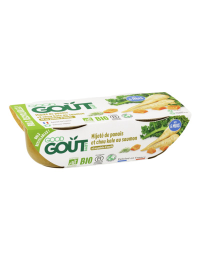 GOOD GOUT PANAIS KALE SAUMON 2X190G