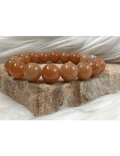 BRACELET AVENTURINE ORANGE