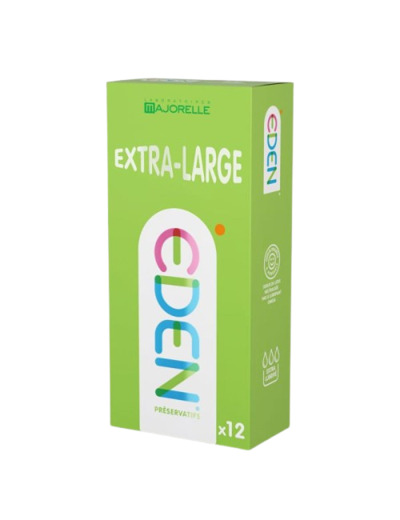 EDEN PRÉSERVATIF Extra Large - 12 Préservatifs