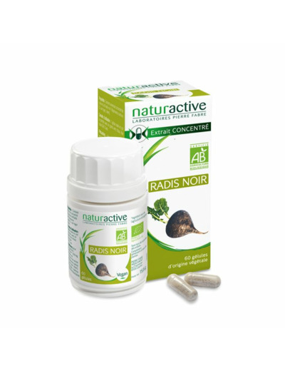 NATURACTIVE RADIS NOIR BIO BTE60