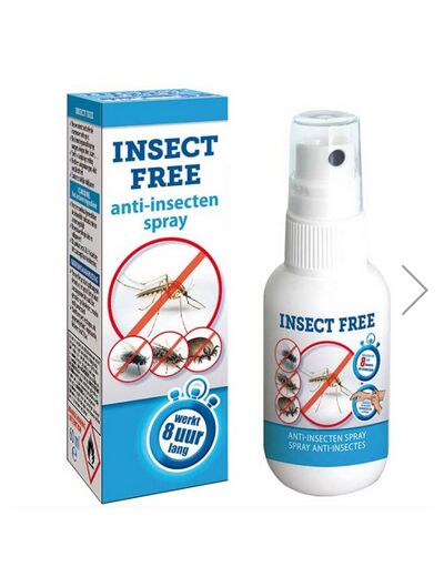 INSECT FREE  SPRAY ANTI INSECTES
