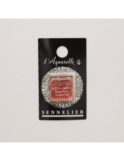 Peinture Aquarelle Extra-Fine Sennelier, 623 Rouge de Venise S1