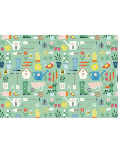 Tissu Dashwood, "Hobbies" jardin