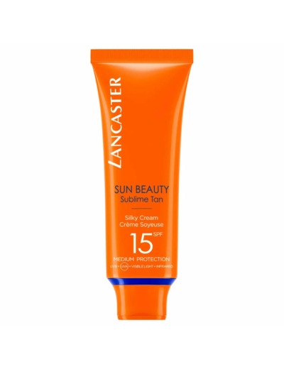 Sun Beauty Crème Soyeuse SPF15 Bronzage Lumineux Tube 50ml