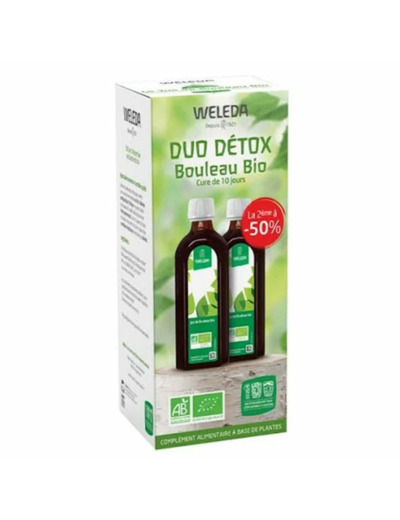 Jus Bio 2x250ml Bouleau Weleda