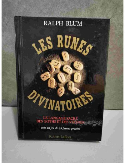 Les runes divinatoires - Ralph BLUM- Robert Laffont