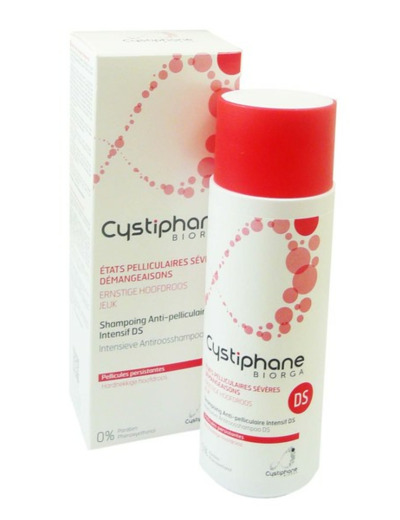 Shampooing Antipelliculaire Intensif Ds 200ml Cystiphane Biorga