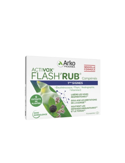 ACTIVOX FLASHaposRUB 1ERS SIGNES CPR15