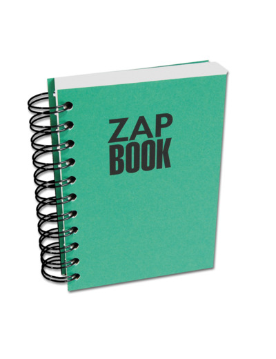 Bloc croquis "Zap Book" spiralé - 105 x 148 mm