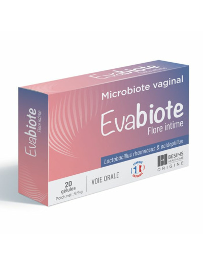 EVABIOTE x20 gélules Flore intime Besins Healthcare