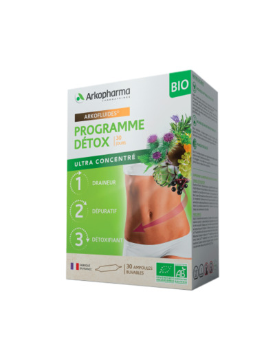 AKF PROG DETOX COFFRET 3 X 10 AMP.