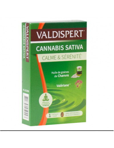 Calme Et Serenite 24 Capsules Cannabis sativa Valdispert