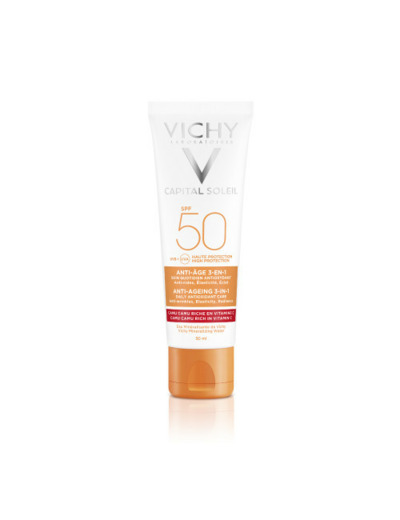 Anti-age Soin Antioxydant 3-en-1 Sp50+ 50ml Ideal Soleil Vichy
