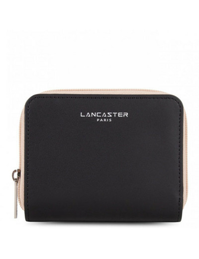 Lancaster Constance Portefeuille 137-17 Noir Nude Clair Nude Foncé