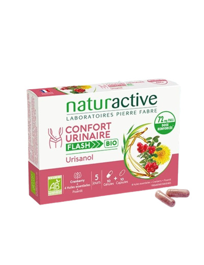 NATURACTIVE CONFORT URINAIRE FLASH BIO 20
