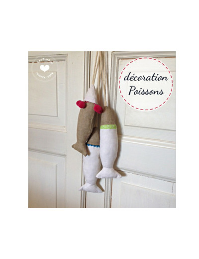 Décoration suspension - poissons