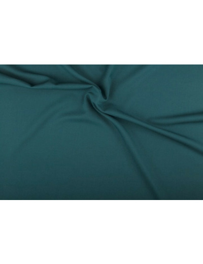 Tissu Gabardine stretch vert canard