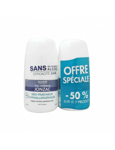 JONZAC DUO DEO FRAICHEUR 2X50ML